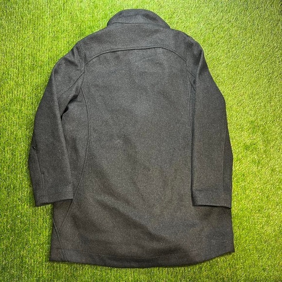 Pendleton Women's Jacket Coat Dark Heather Gray Wool Blend Full Zip L - Picture 7 of 7